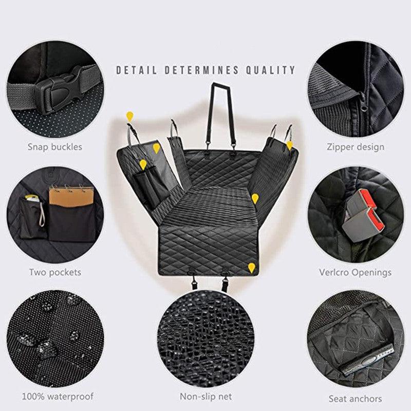 Waterproof Mesh Window Car Pet Seat Cover: Ultimate Protection For Your Furry Travel Companion