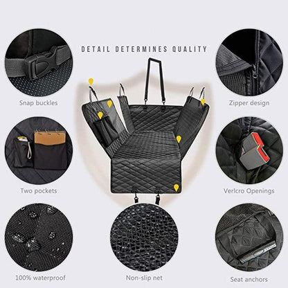 Waterproof Mesh Window Car Pet Seat Cover: Ultimate Protection For Your Furry Travel Companion