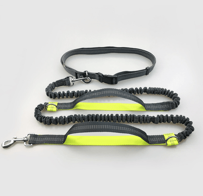 Ultimate Hands-Free Reflective Dog Leash With Multi-Function Features