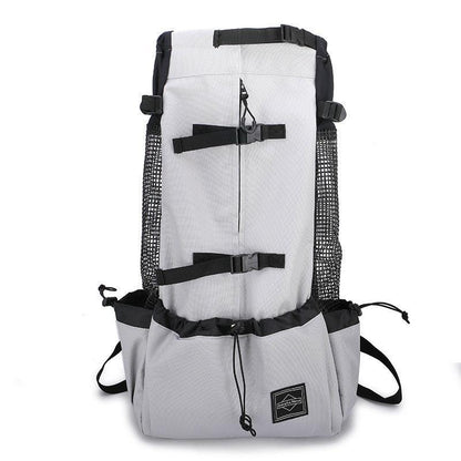 Double Shoulder Portable Pet Dog Carrier Backpack - Travel In Style With Your Furry Friend!