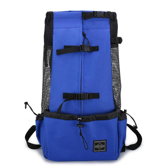 Double Shoulder Portable Pet Dog Carrier Backpack - Travel In Style With Your Furry Friend!